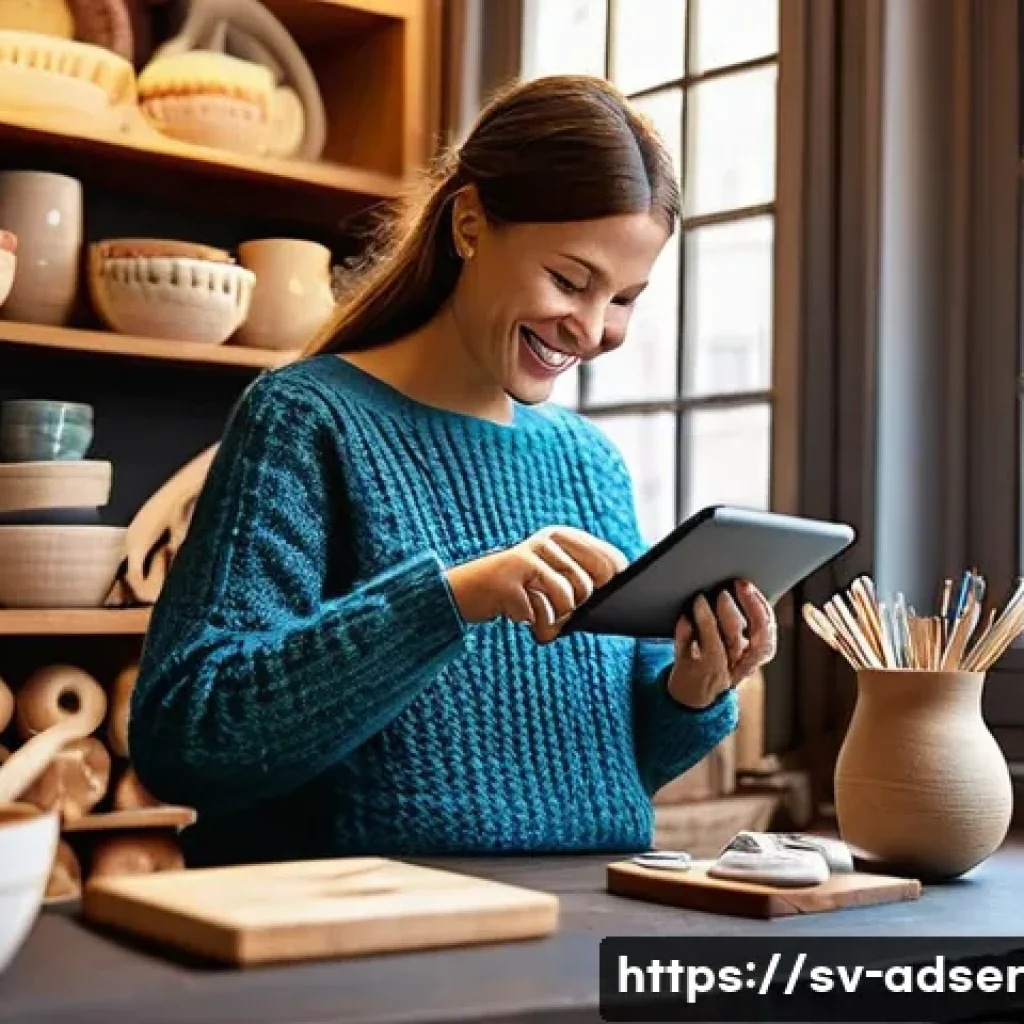 퍼포먼스 마케팅의 성공적인 사례 분석 - **Gamla Stan Craft Shop Goes Digital:** A vibrant and cozy craft shop nestled in the cobblestone str...